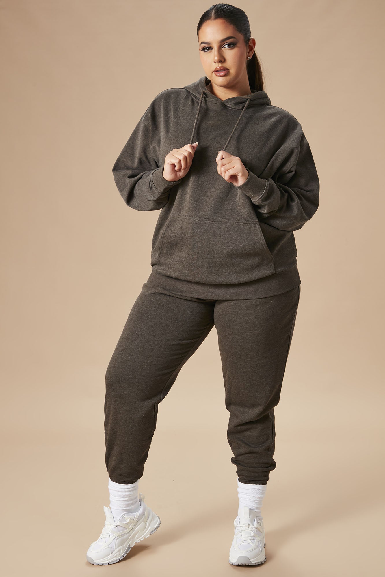 Stole Your Boyfriend's Oversized Jogger - Charcoal