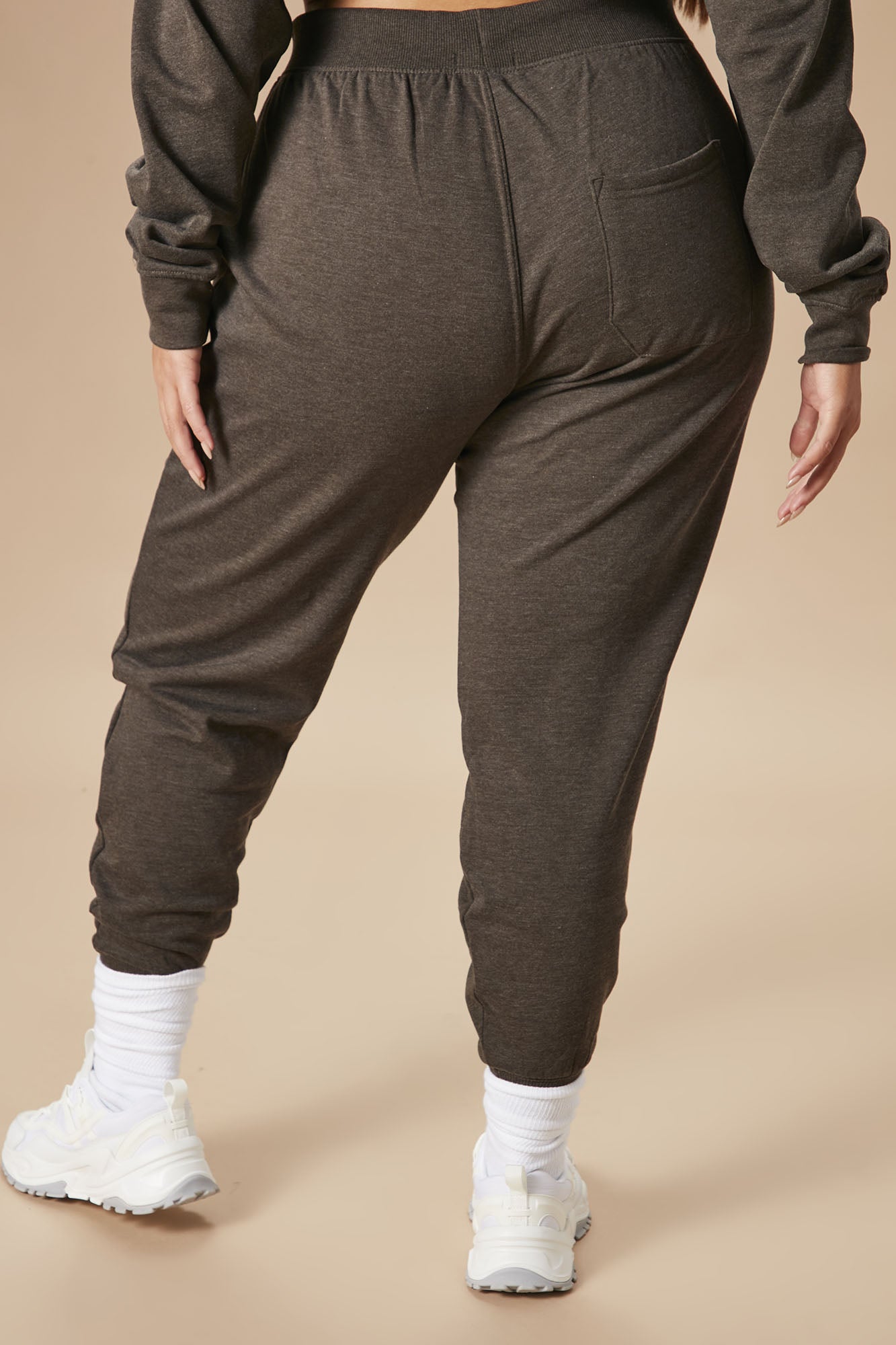 Stole Your Boyfriend's Oversized Jogger - Charcoal