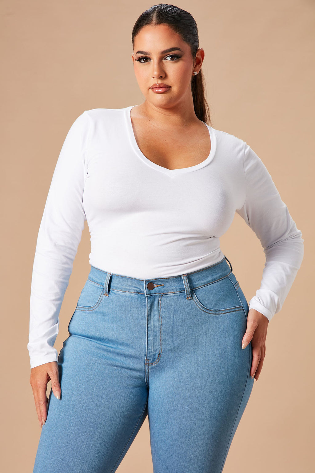 Voted Most Liked Bodysuit - White