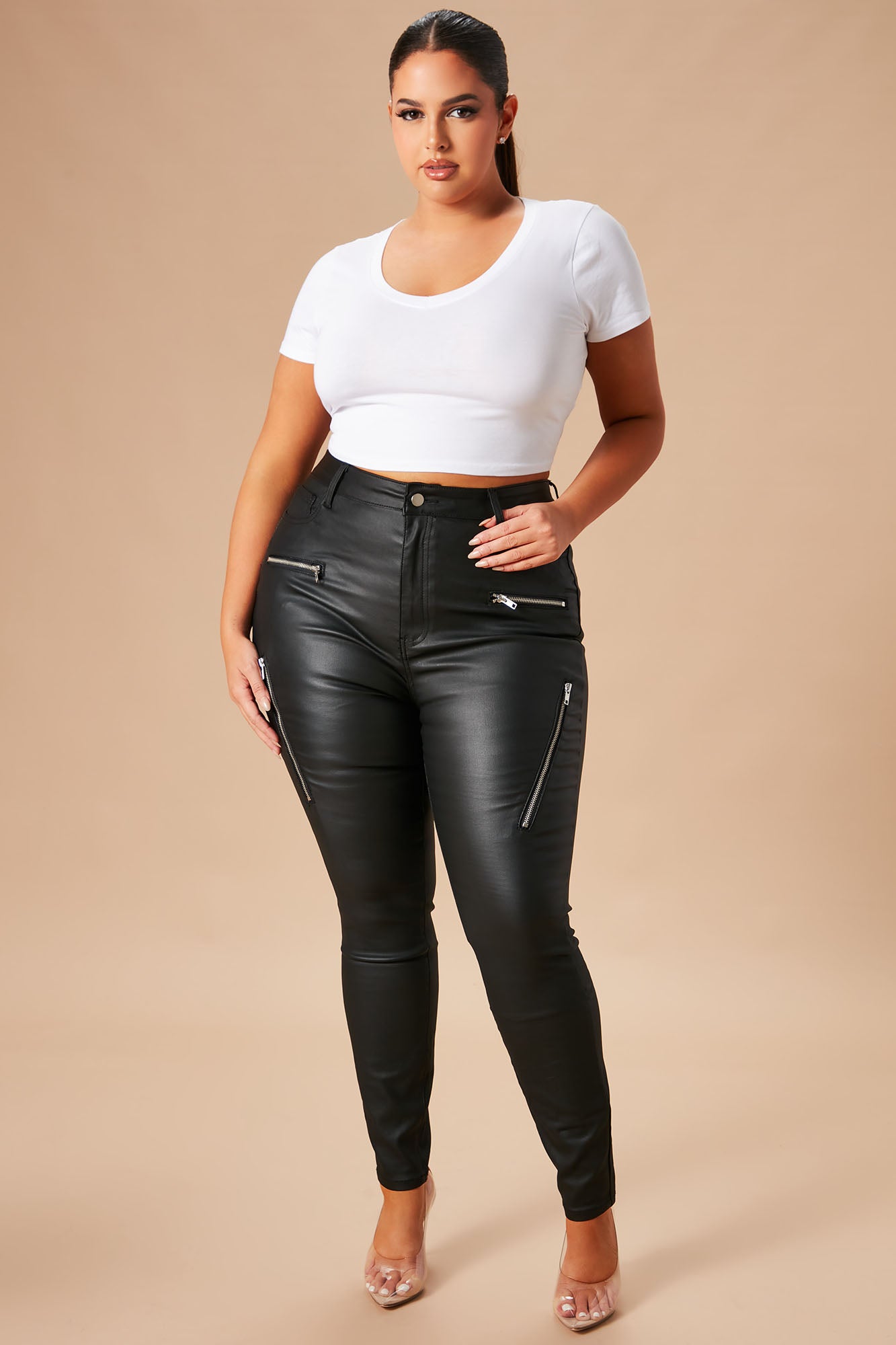 Caliente Skinny Pant - Black