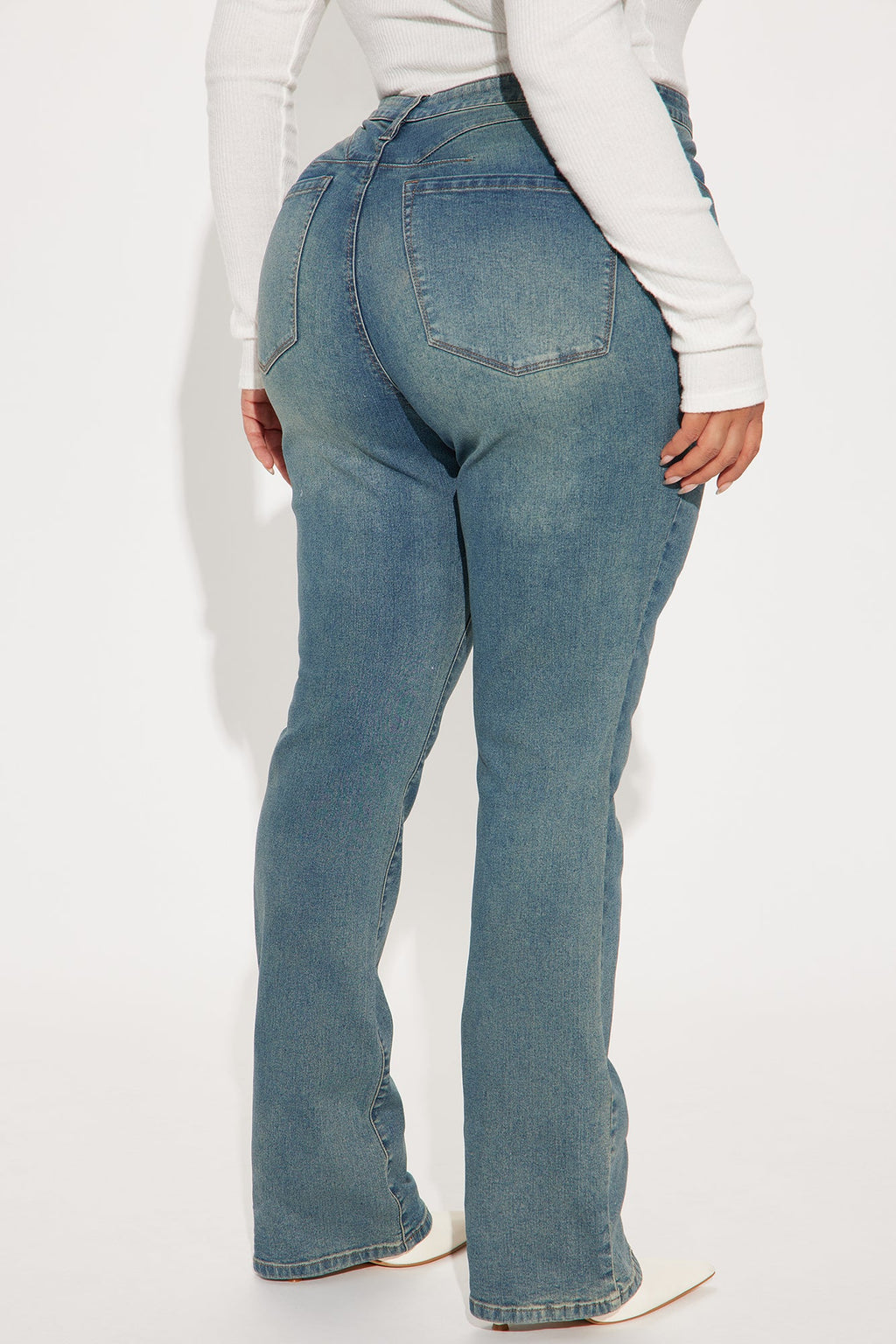 Memphis Stretch Booty Lifter Bootcut Jean - Vintage Wash