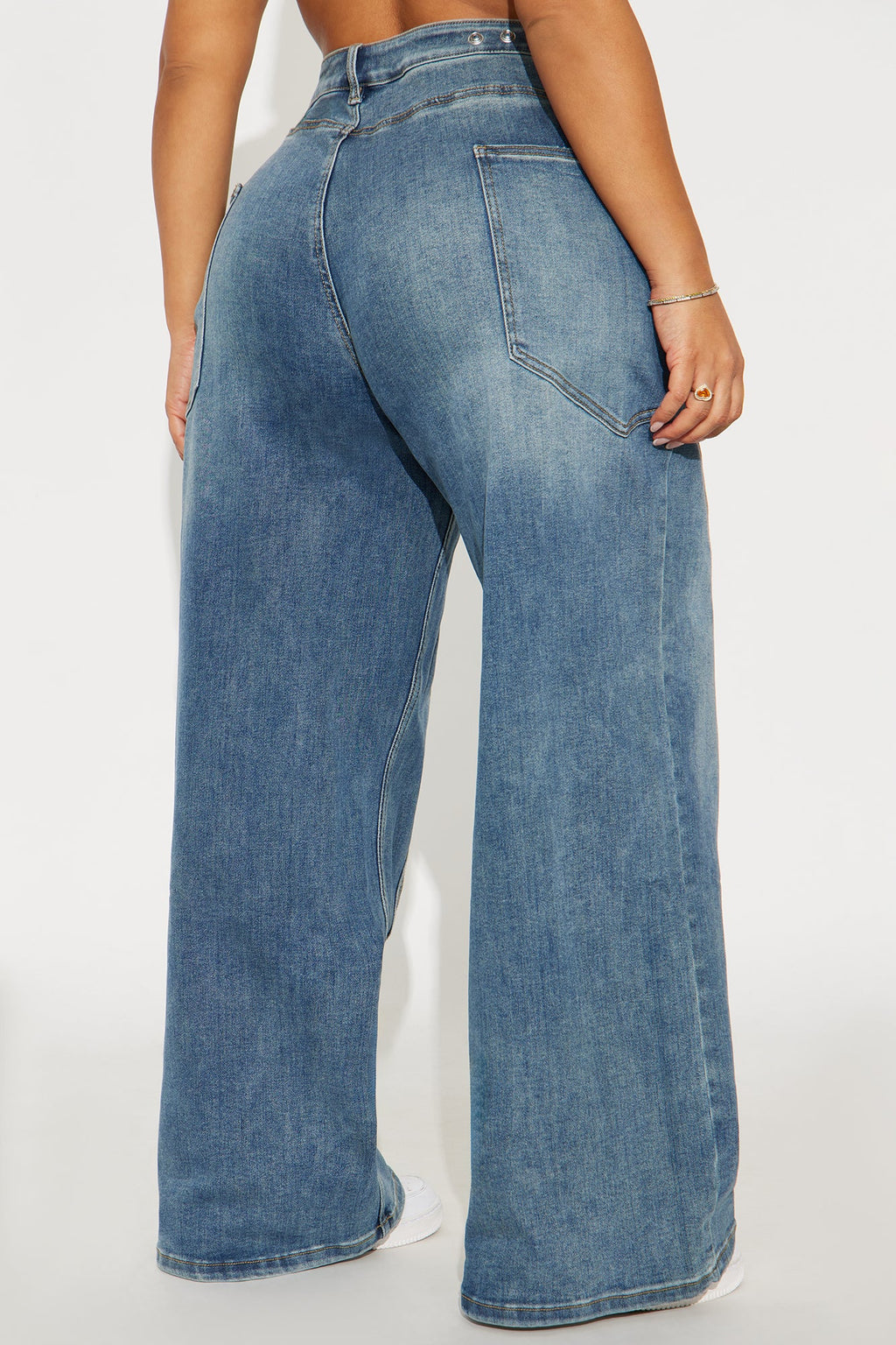 Taking Space Baggy Jeans - Dark Wash