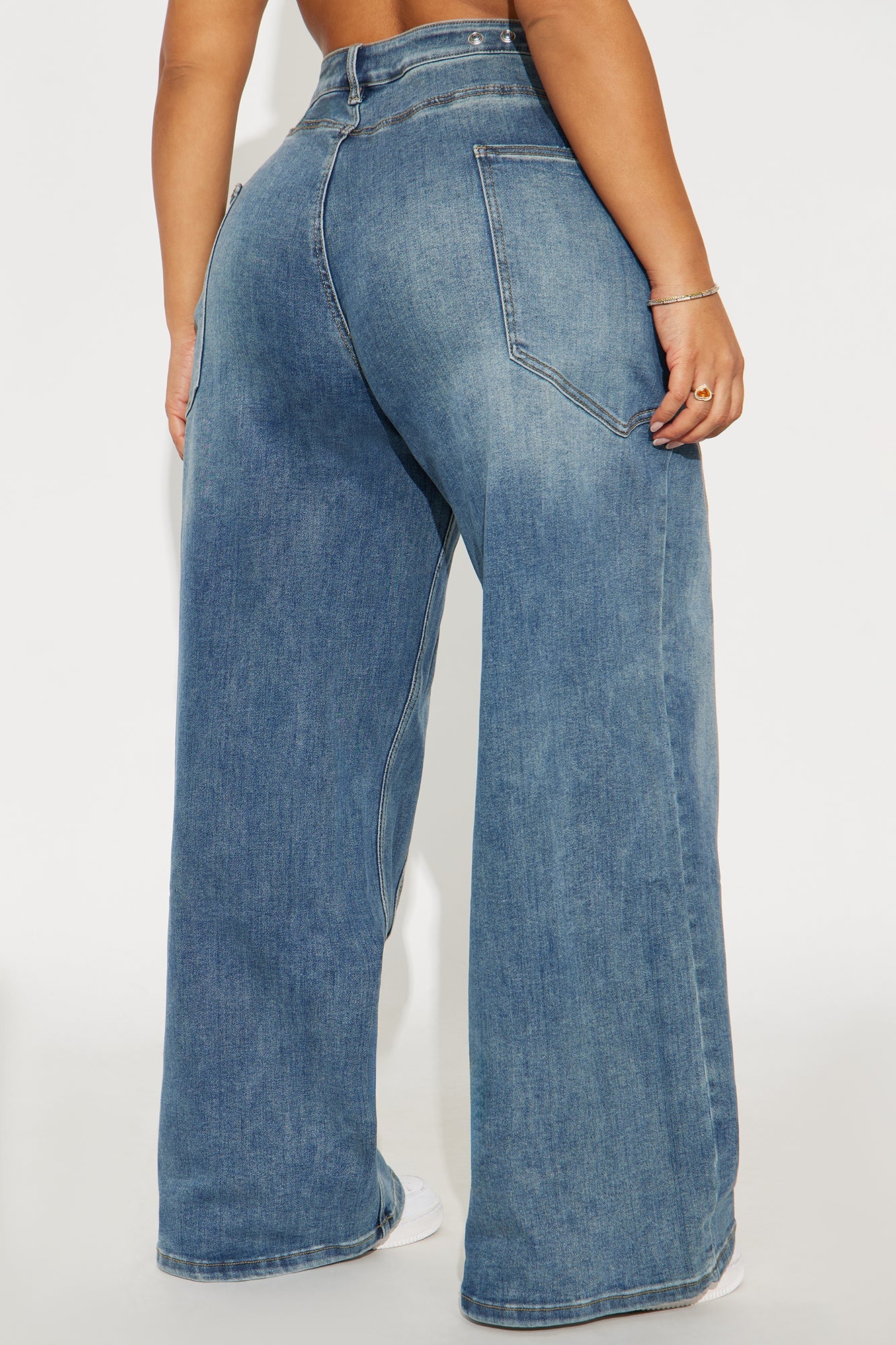 Taking Space Baggy Jeans - Dark Wash