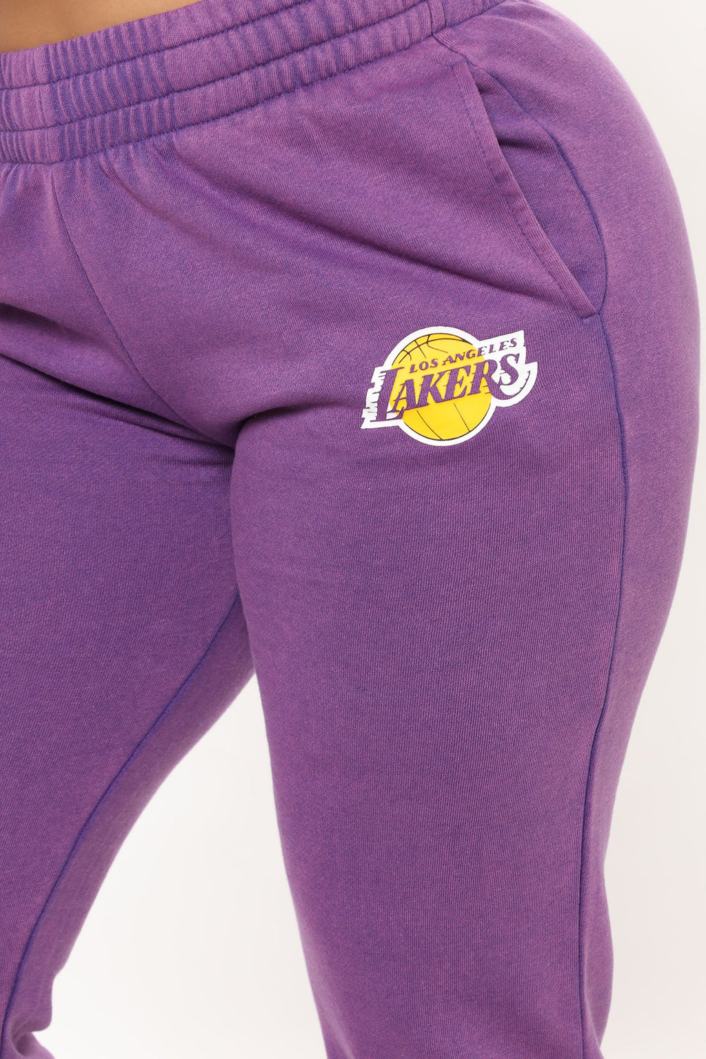 NBA Real MVP Lakers Washed Sweatpant - Purple