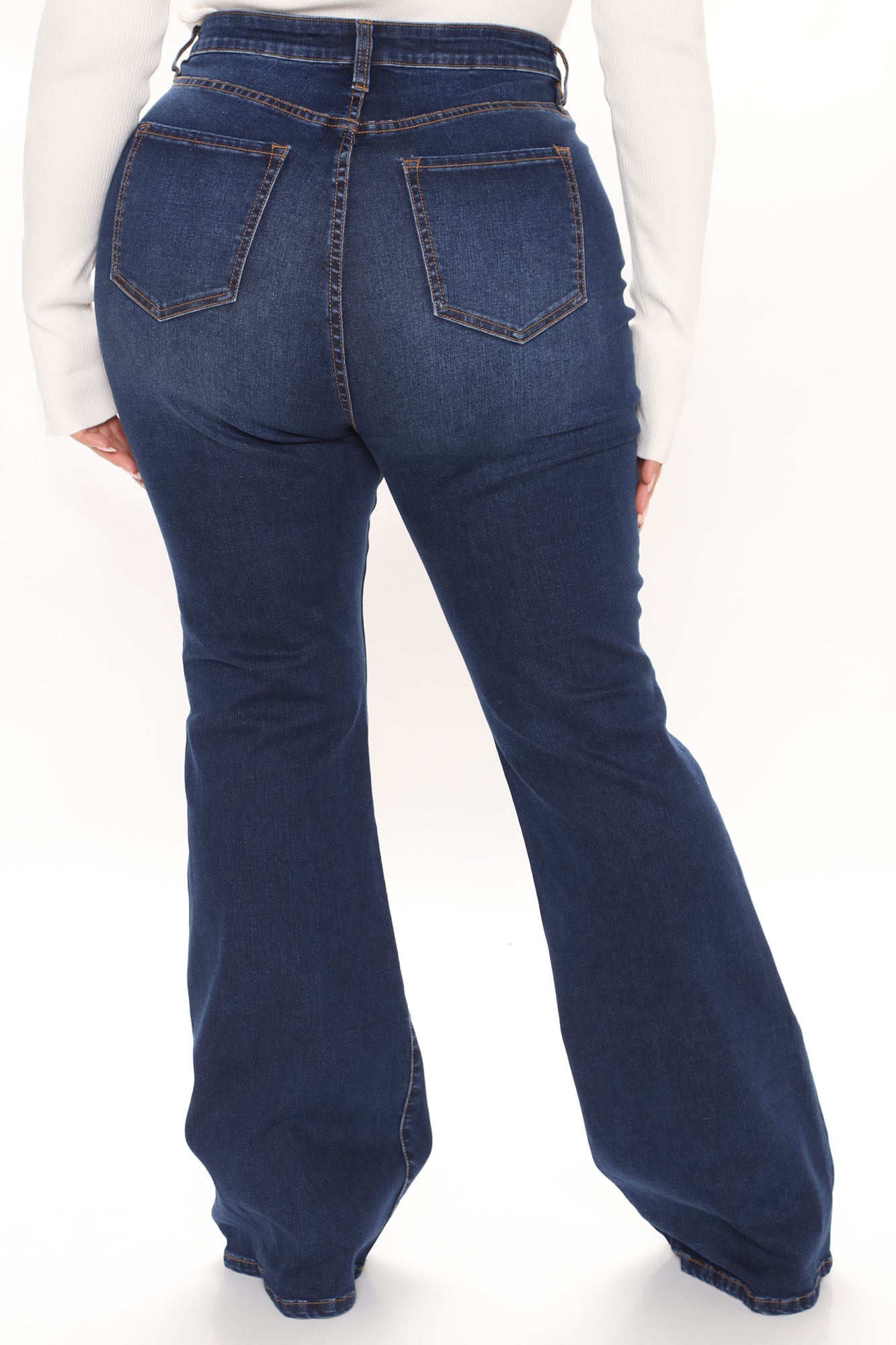 Affair Of The Flare Stretch Jeans - Dark Wash