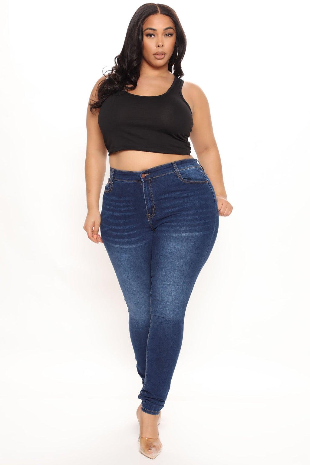 Kendra Crop Top - Black