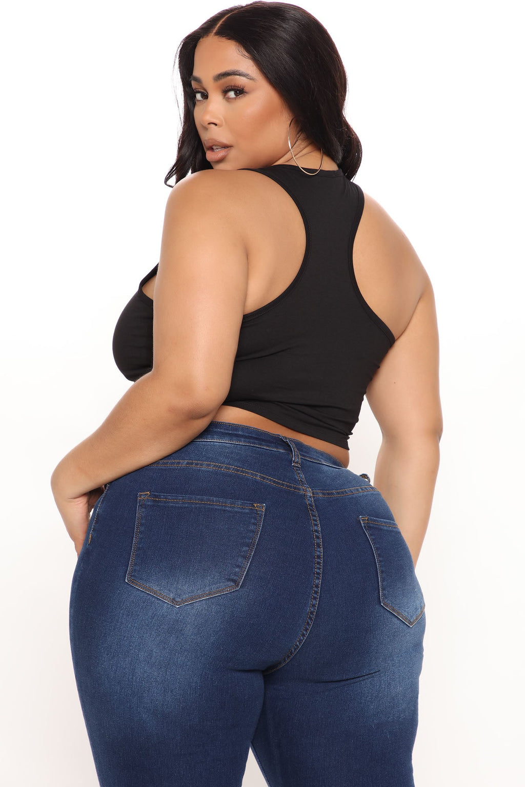 Kendra Crop Top - Black