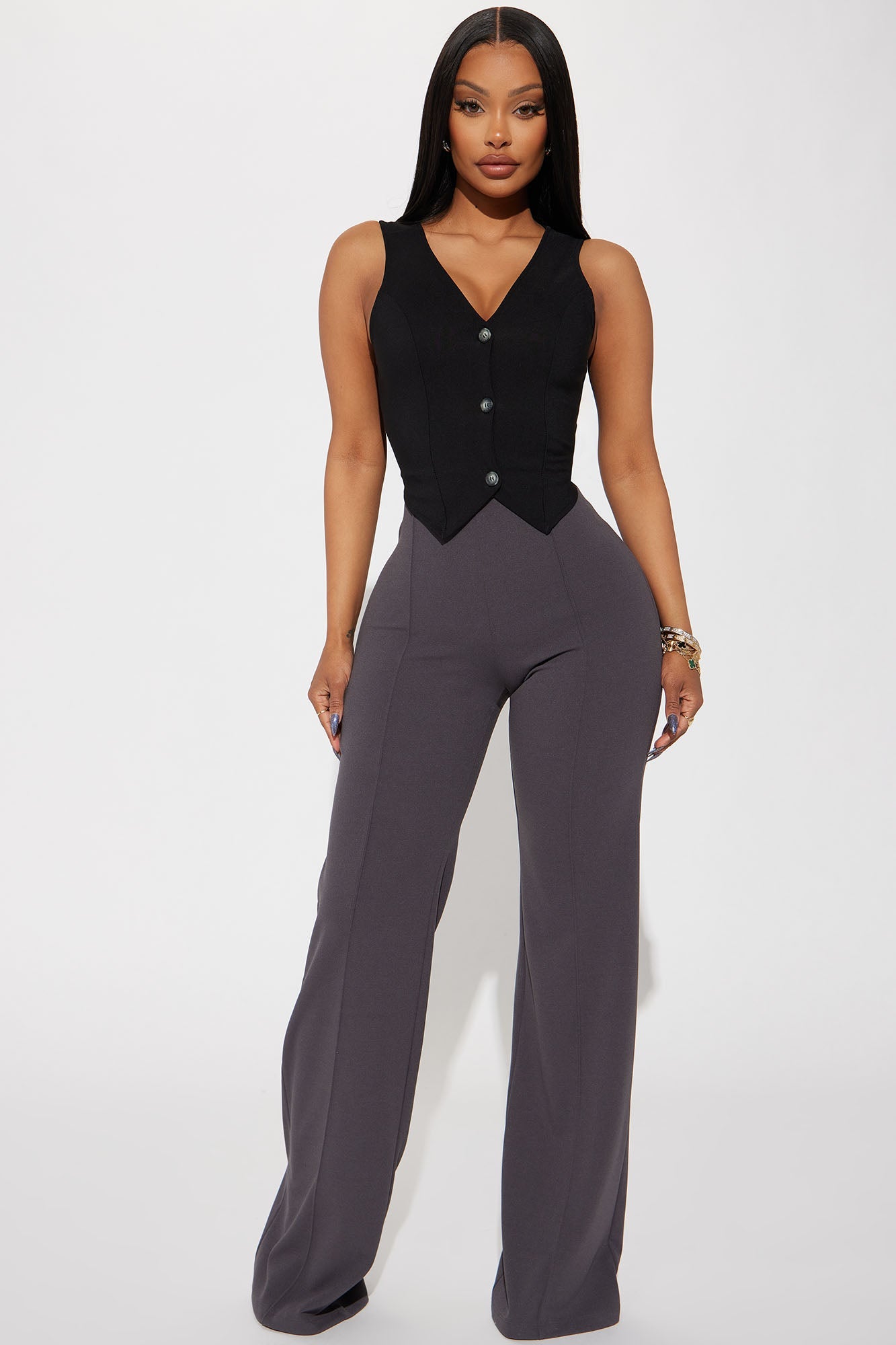 All Around Vest Top - Black