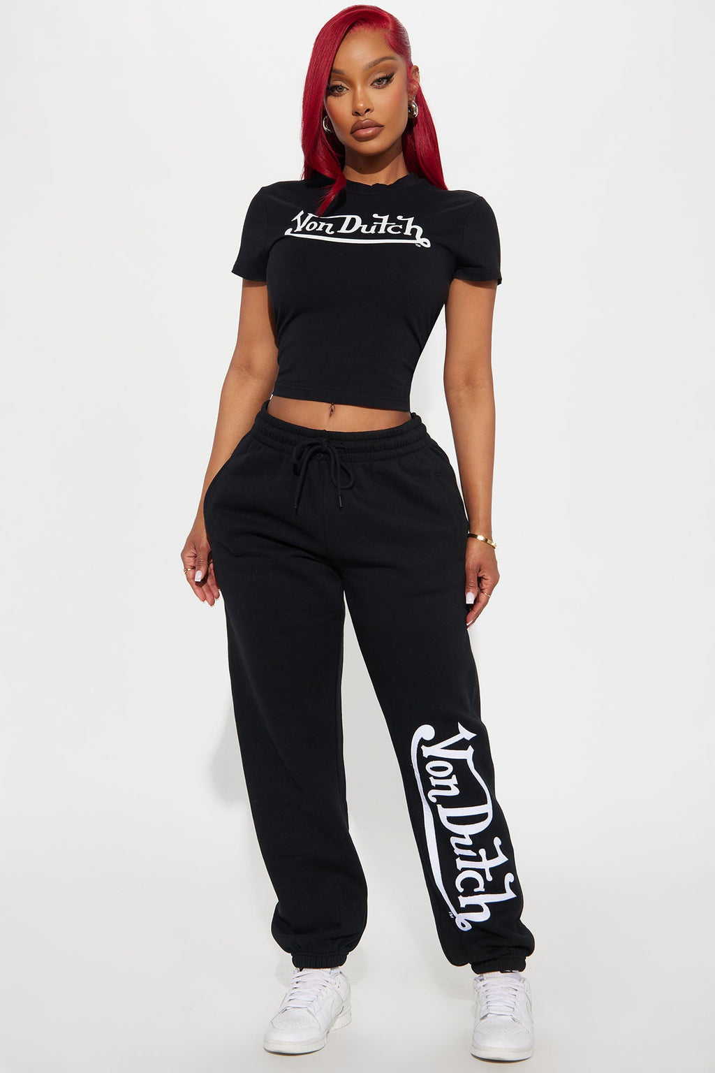 Von Dutch Patch Jogger - Black