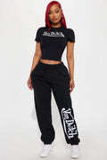Von Dutch Patch Jogger - Black