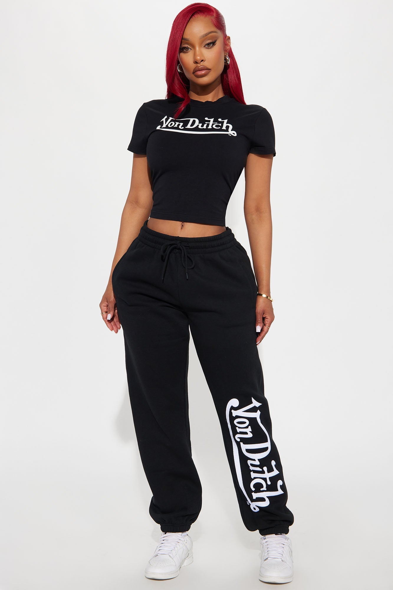 Von Dutch Patch Jogger - Black