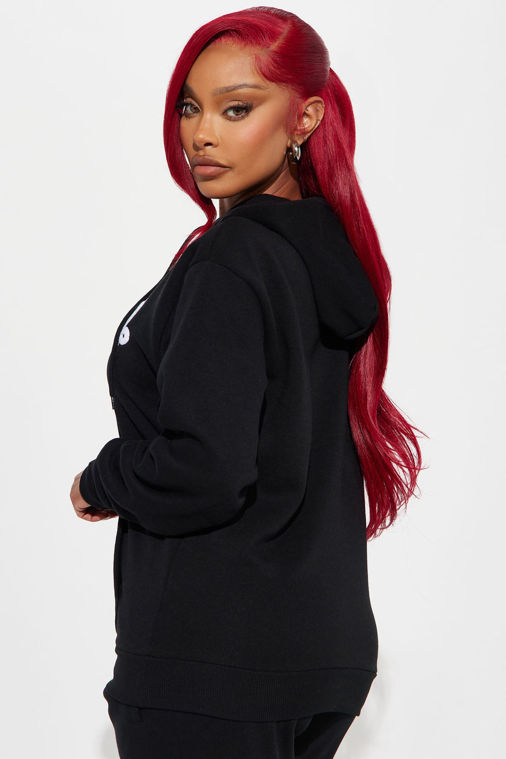 Von Dutch Patch Hoodie - Black