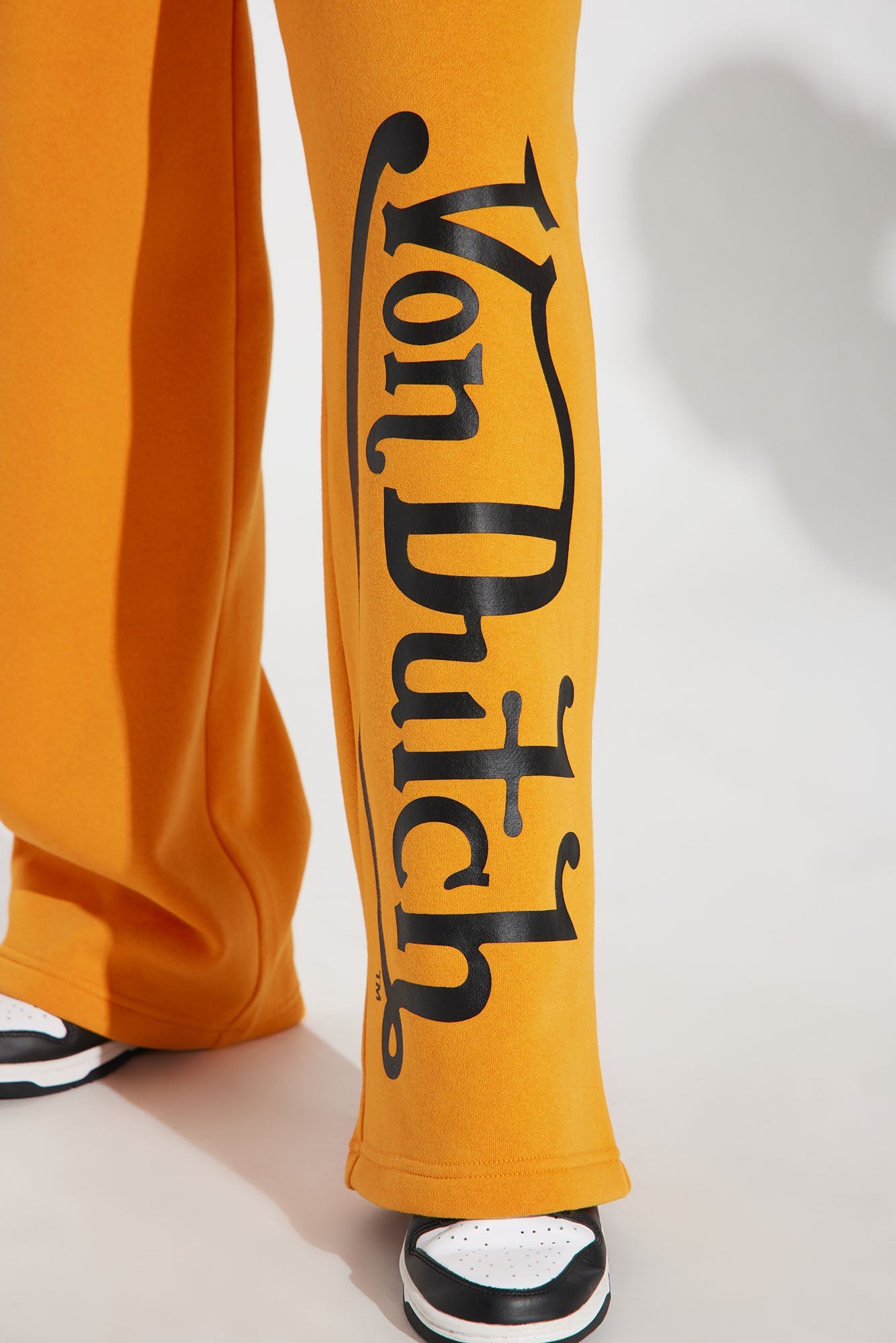 Von Dutch Wide Leg Pant - Orange