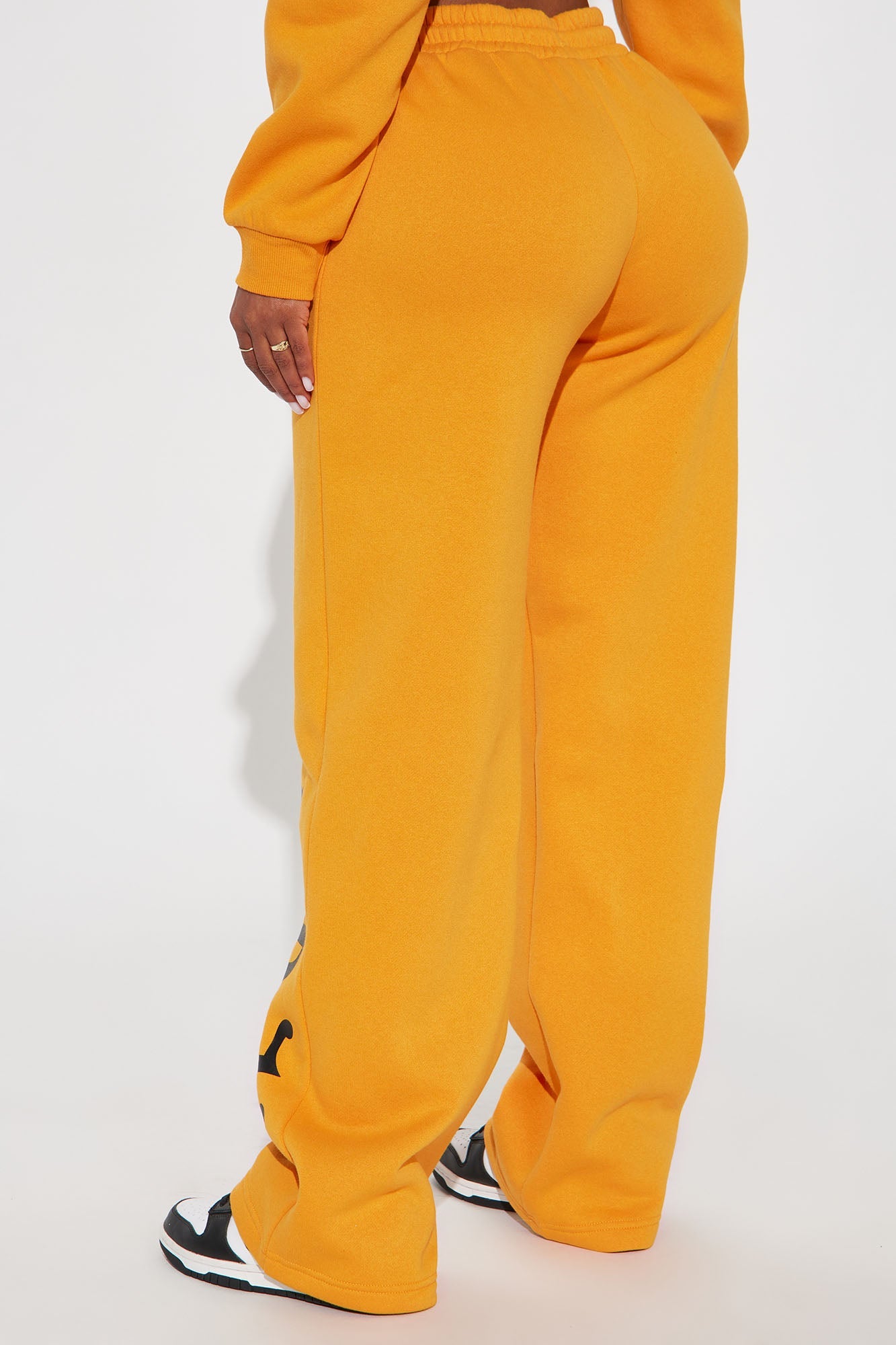 Von Dutch Wide Leg Pant - Orange