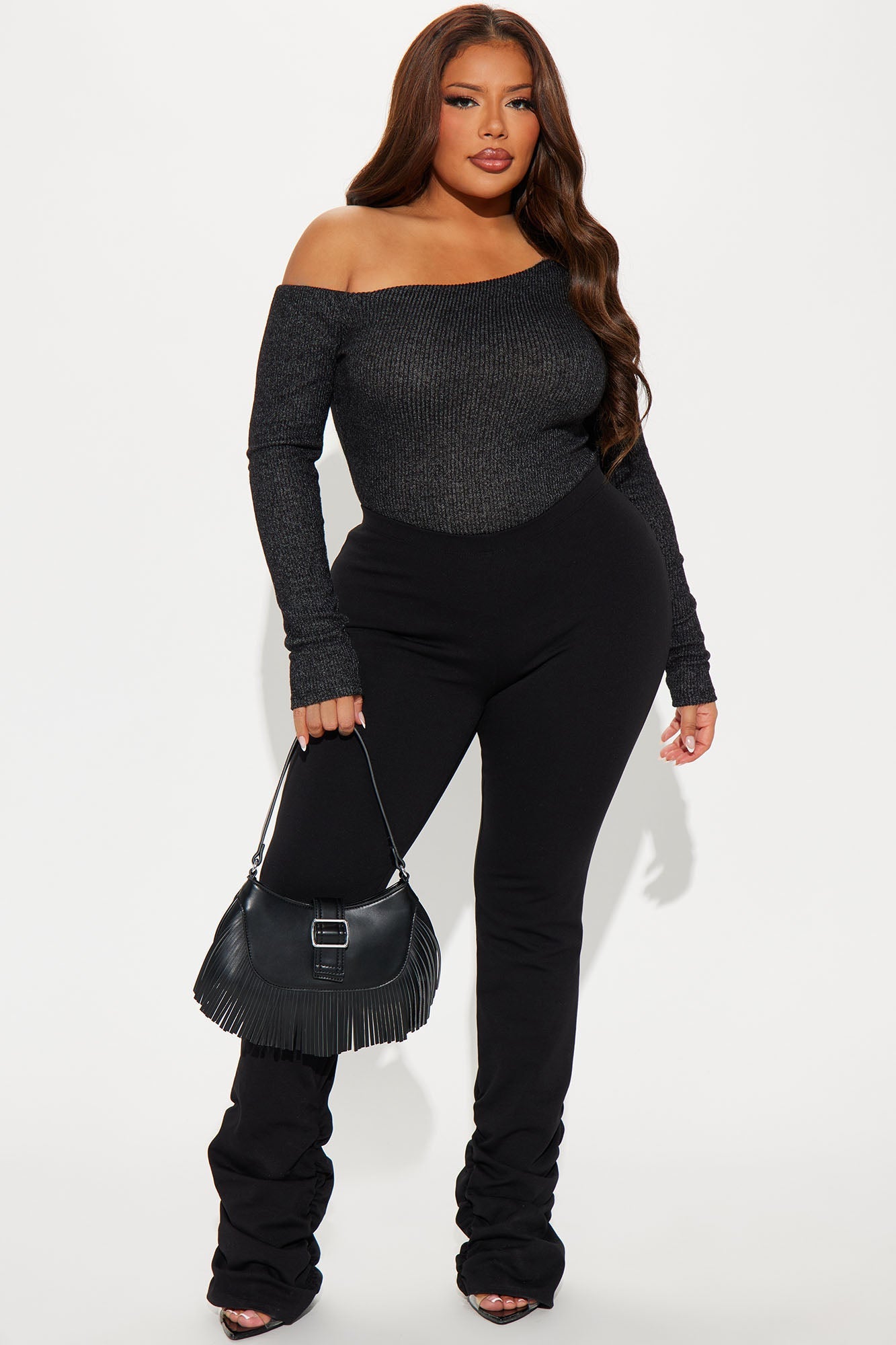 Love Galore Stacked Legging - Black