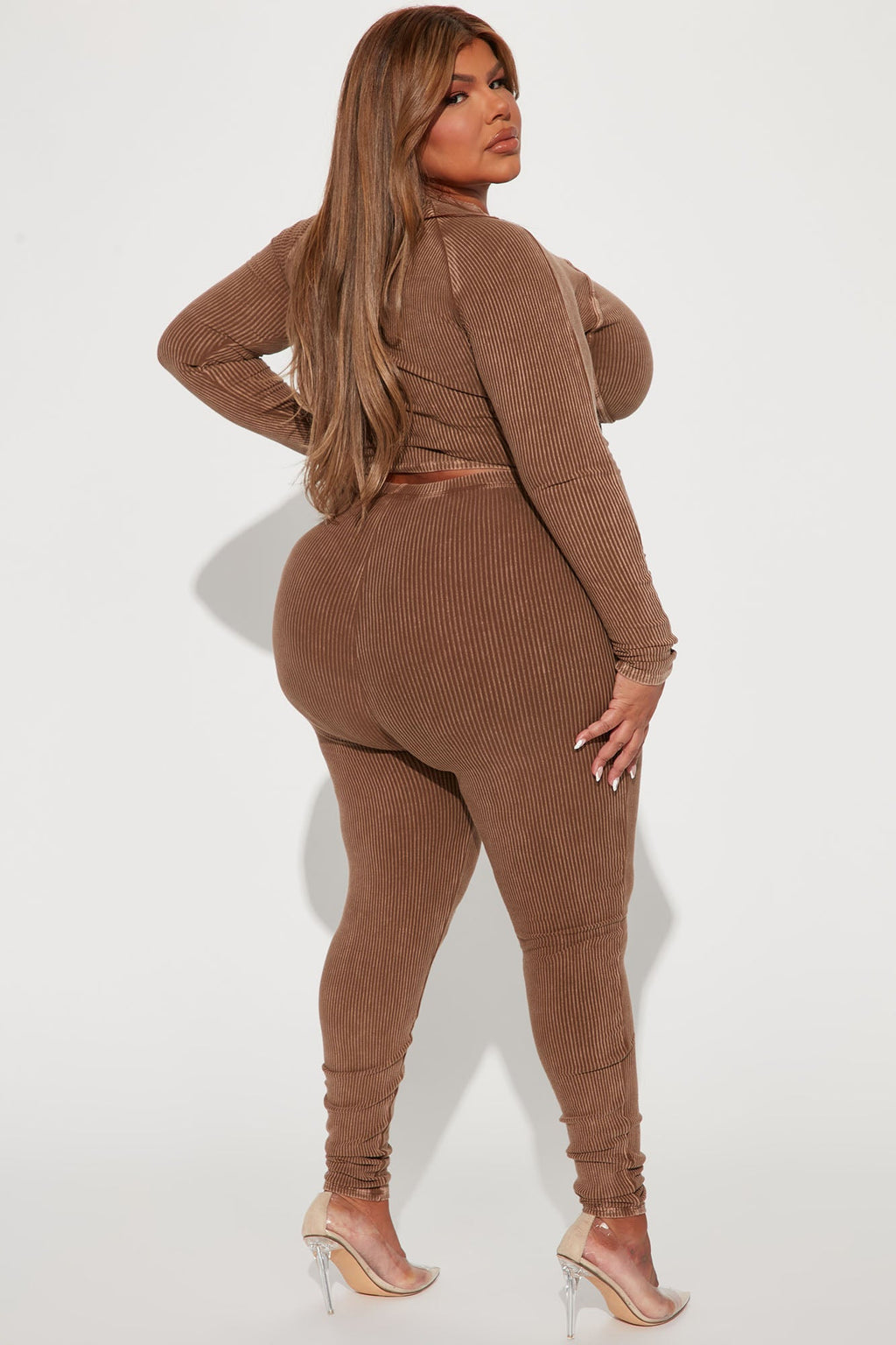 Jaime Legging Set - Brown