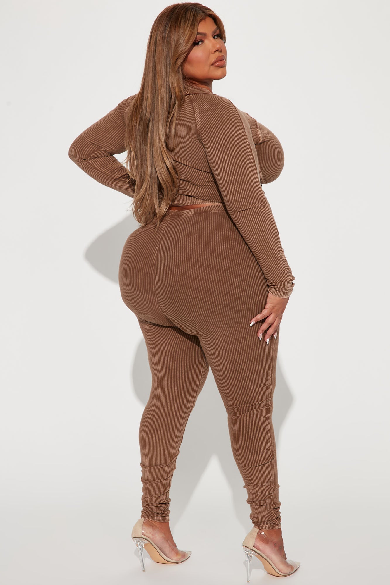 Jaime Legging Set - Brown