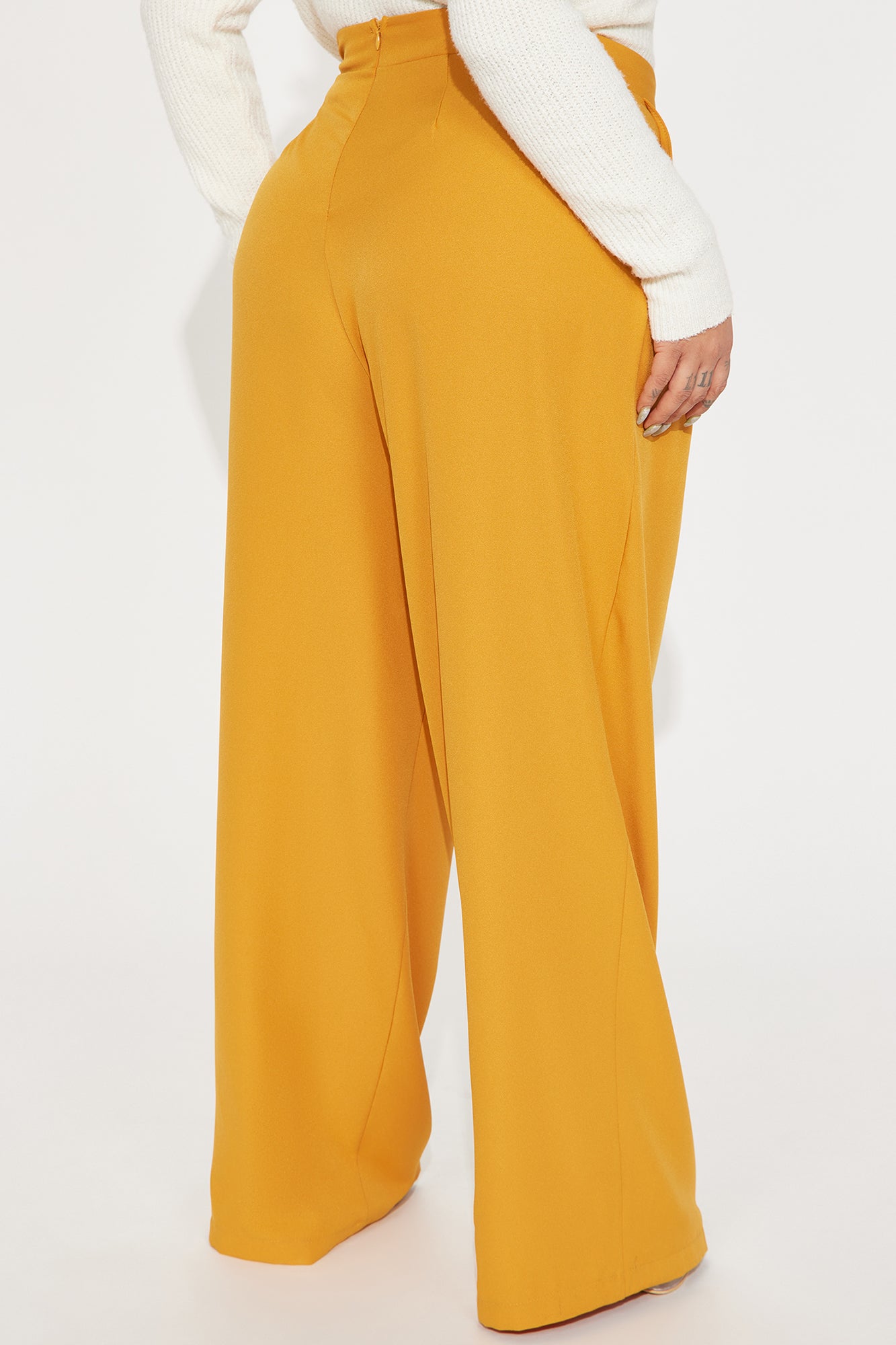 Feeling Focused Trouser - Mustard
