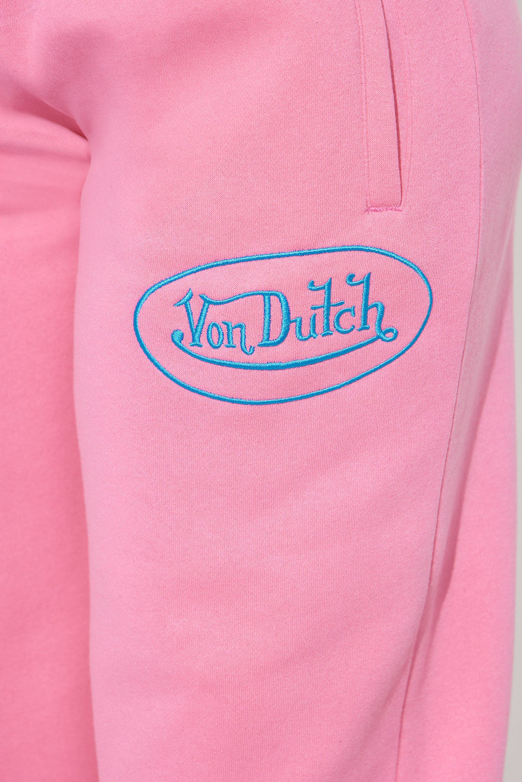 Von Dutch Timeless Wide Leg Pant - Pink