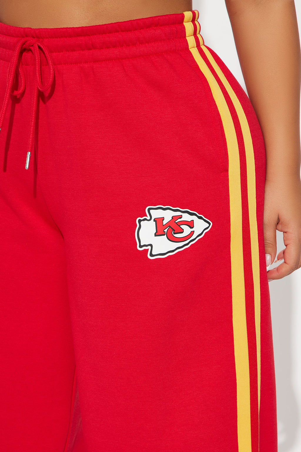 Chiefs Second Half Come-Back Wide Leg Pant - Red