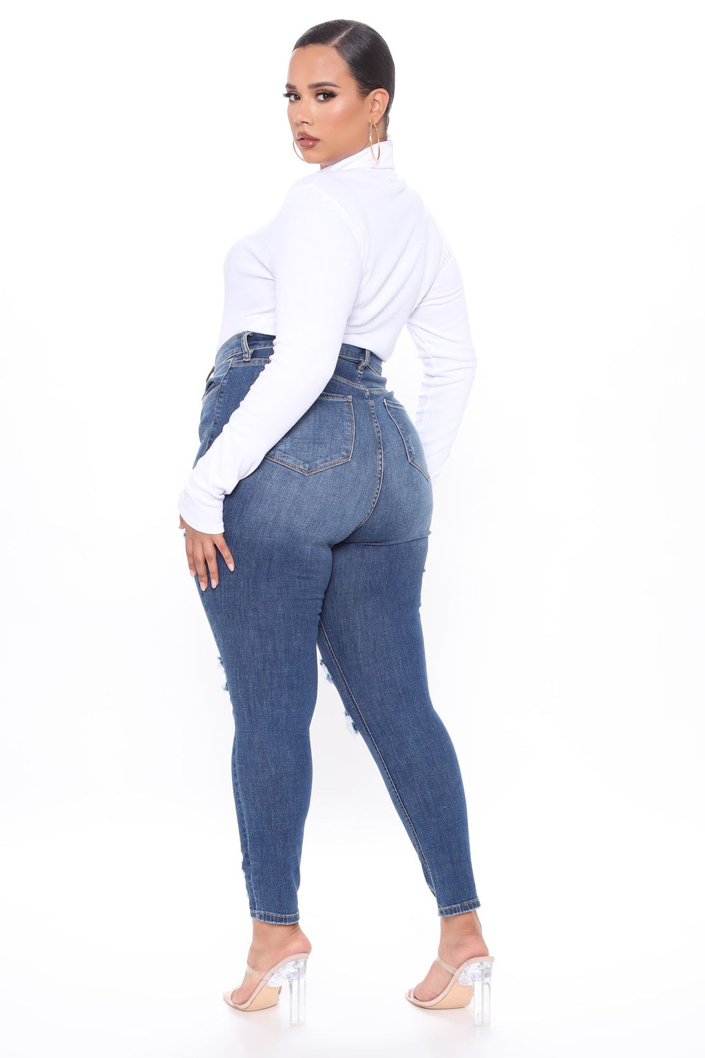 Don't Believe It Skinny Jeans - Dark Denim