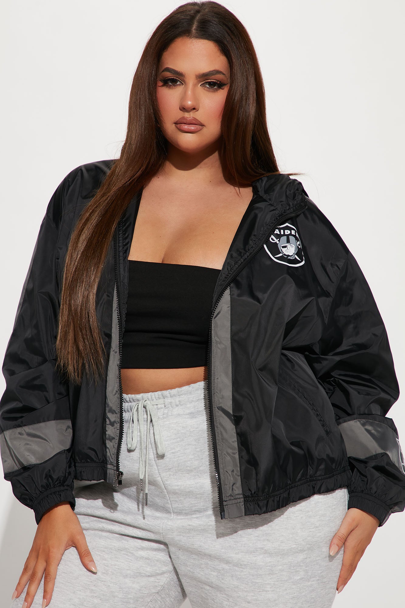 NFL Raiders Game Time Jacket - Black