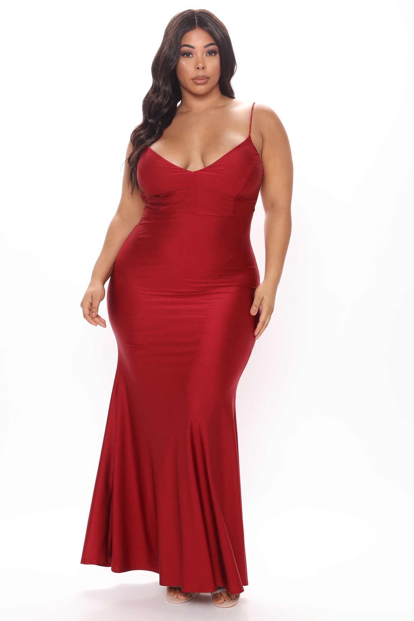 Walk Behind Me Maxi Dress - Wine