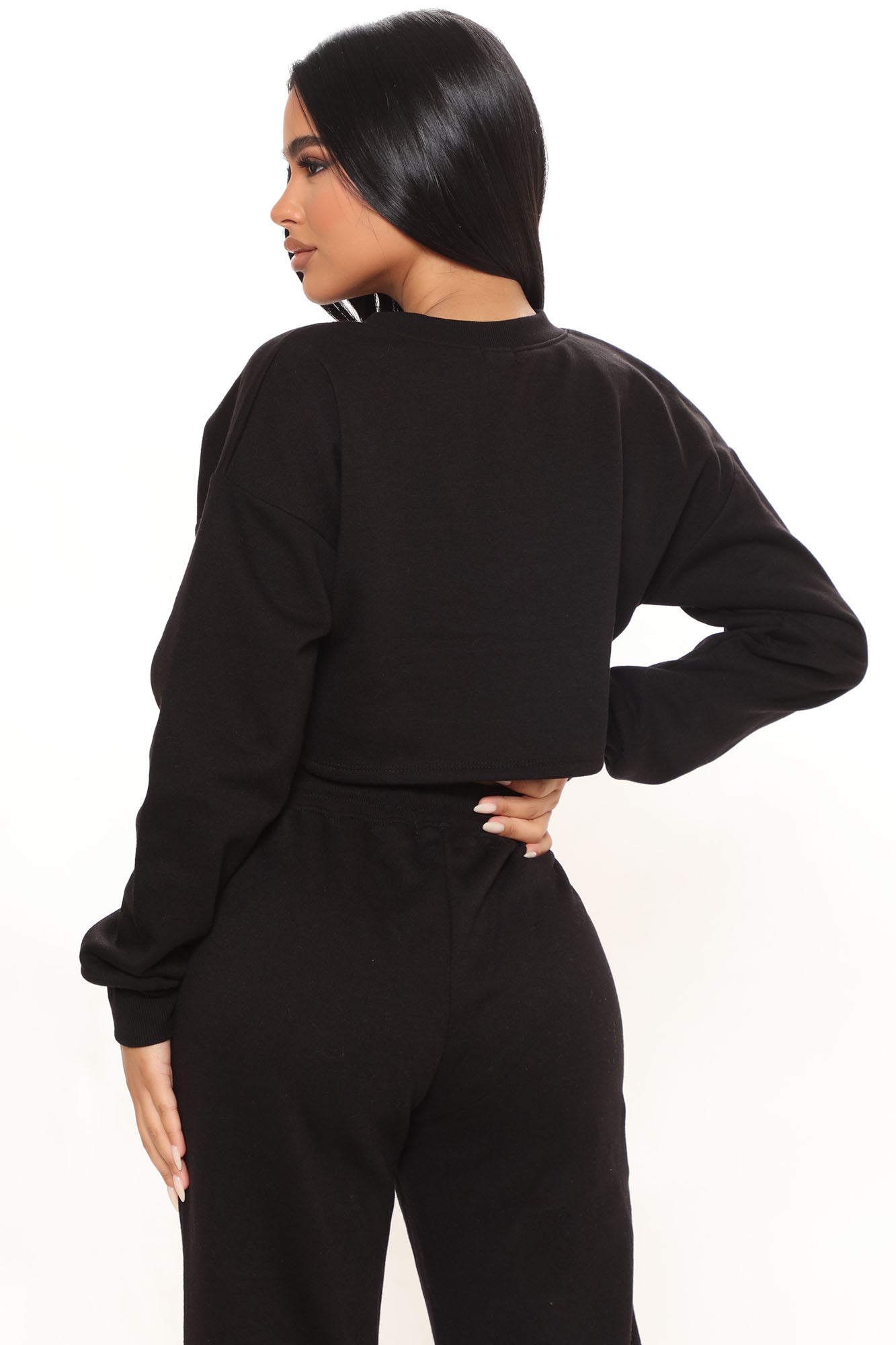 Doing Things Jogger Set - Black