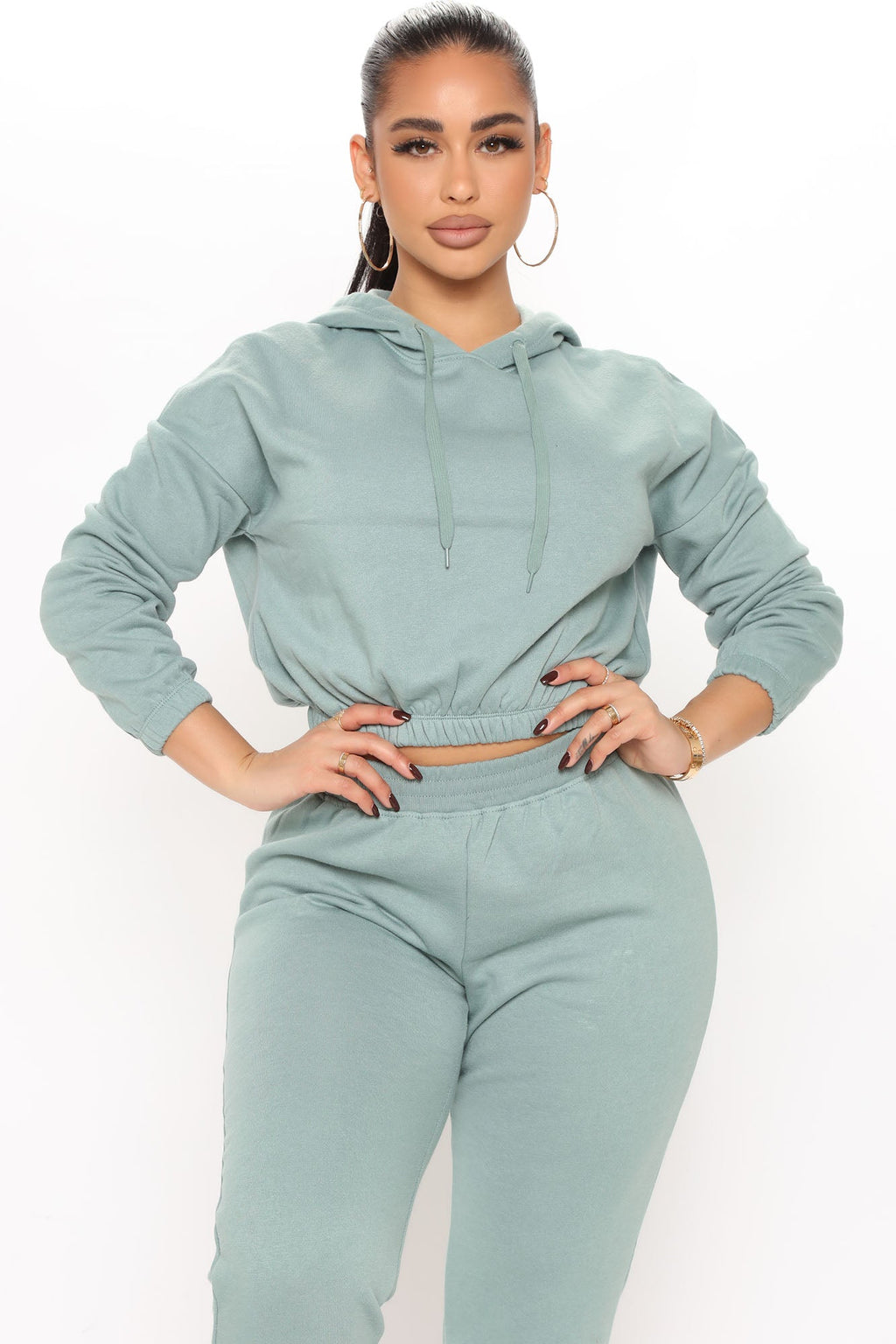 Get Ready Jogger Set - Sage