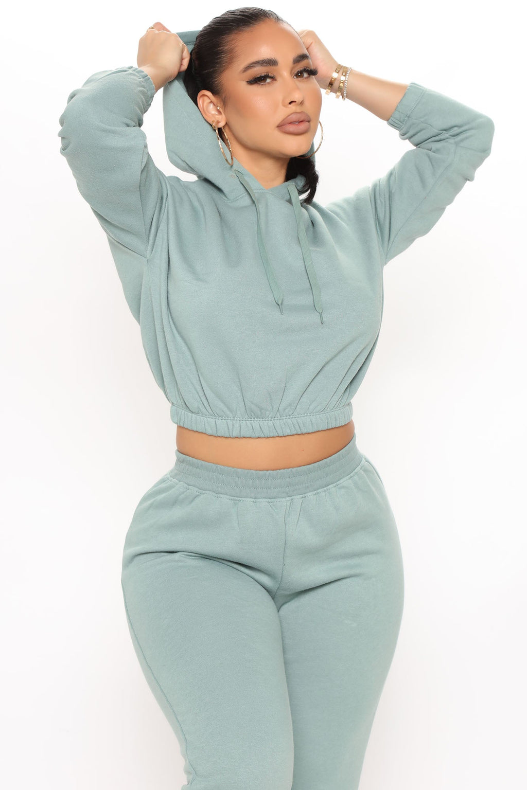 Get Ready Jogger Set - Sage