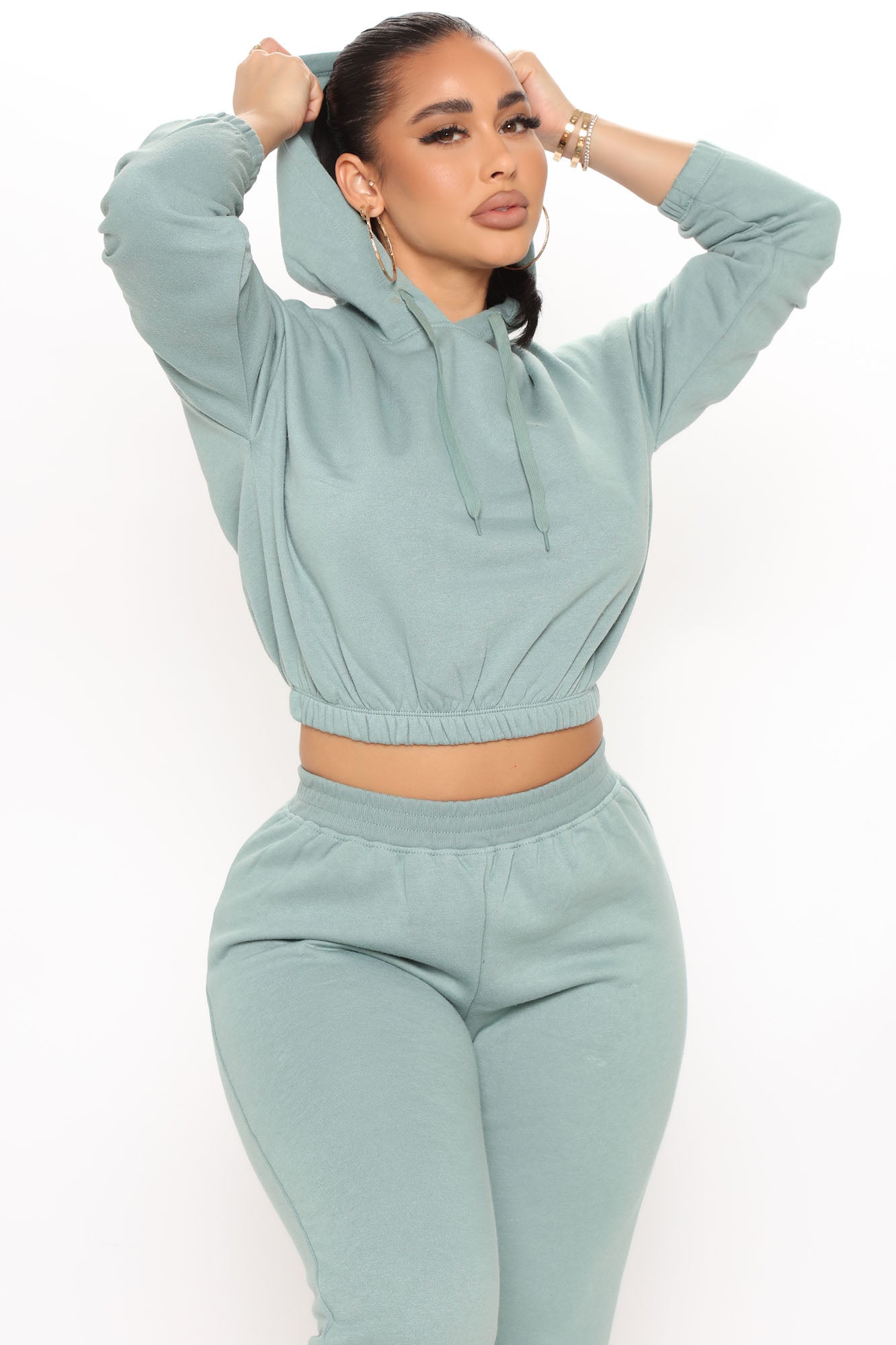 Get Ready Jogger Set - Sage