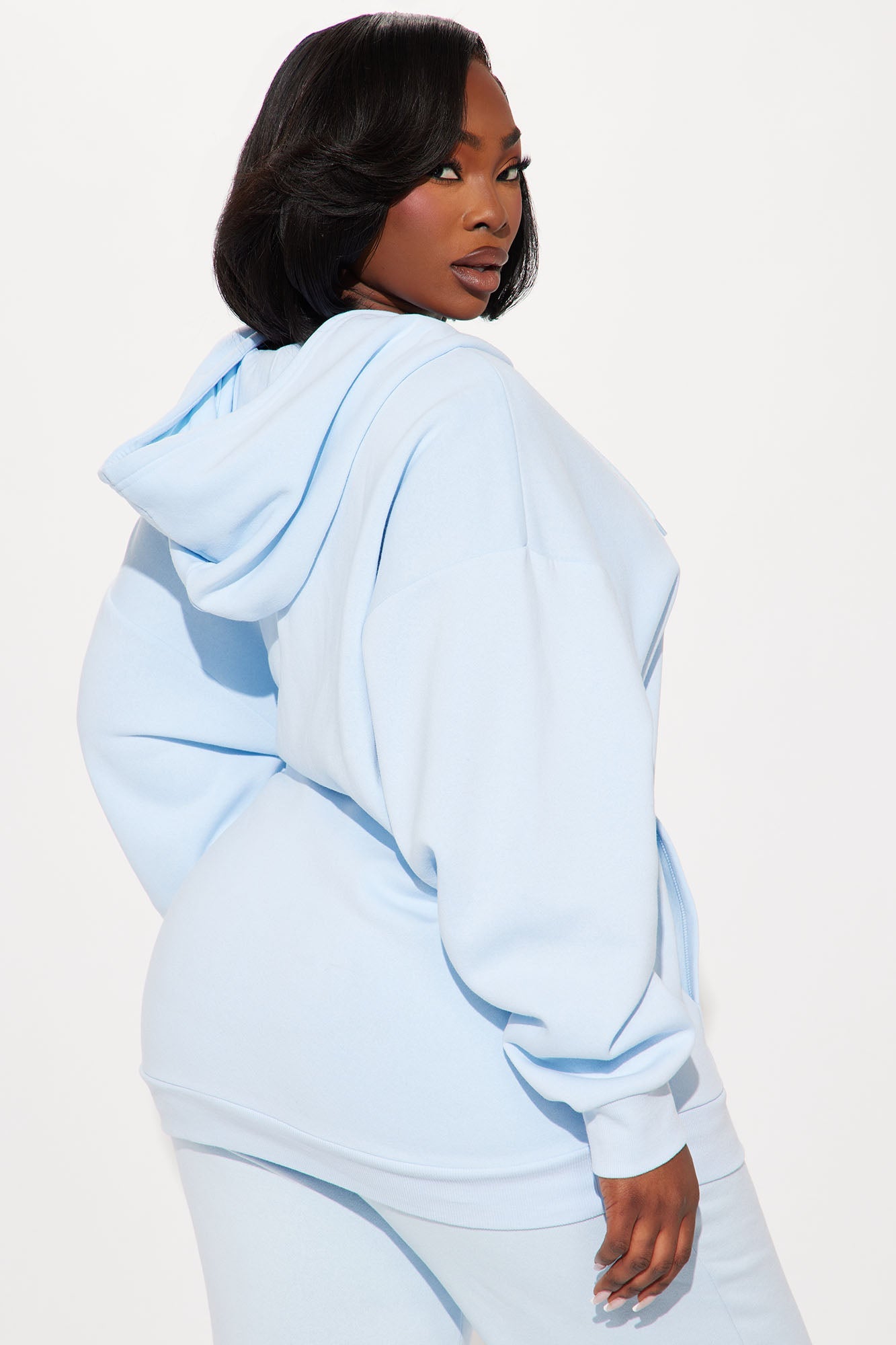 Von Dutch Classic Zip Front Hoodie - Blue/Black