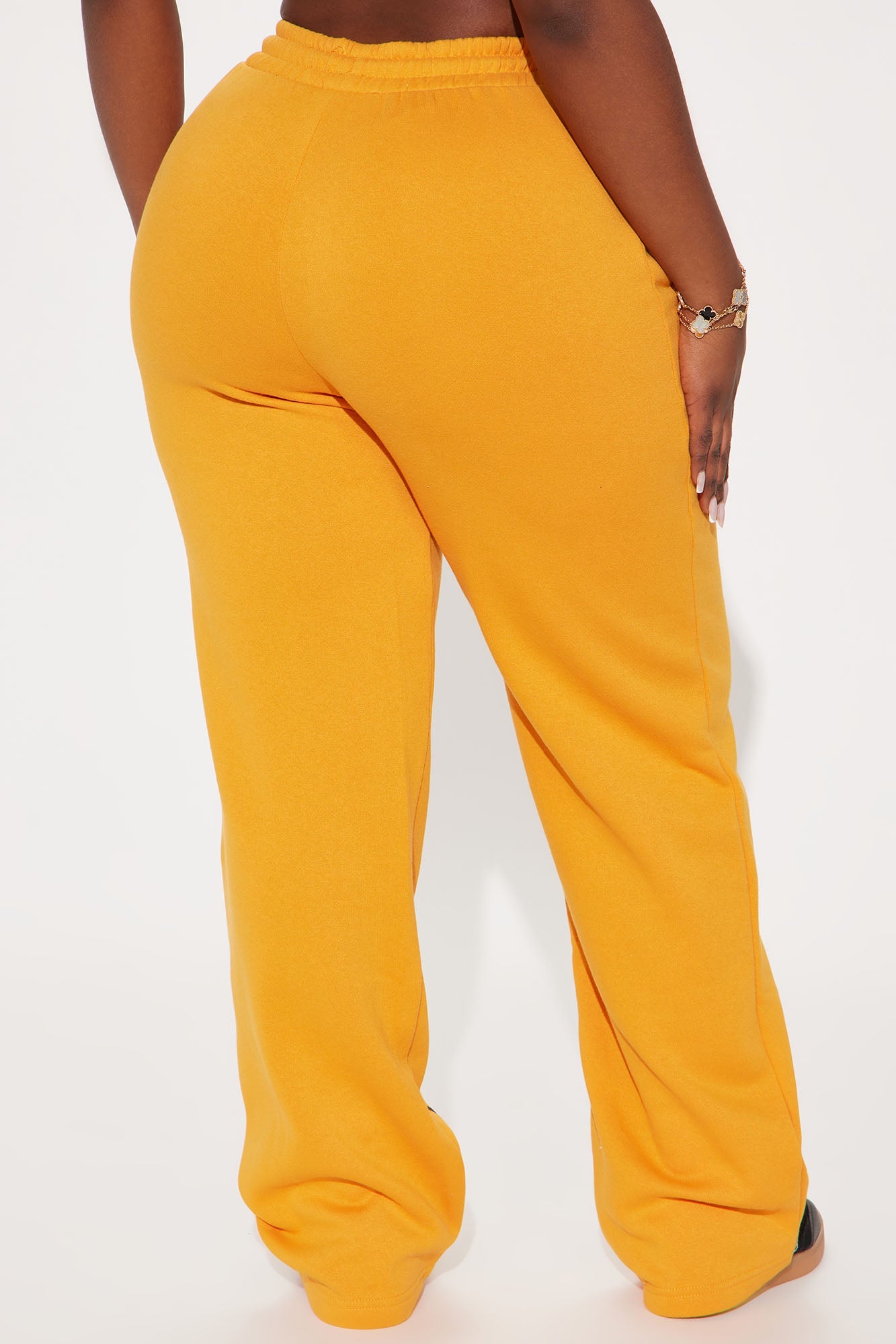 Von Dutch Wide Leg Pant - Orange