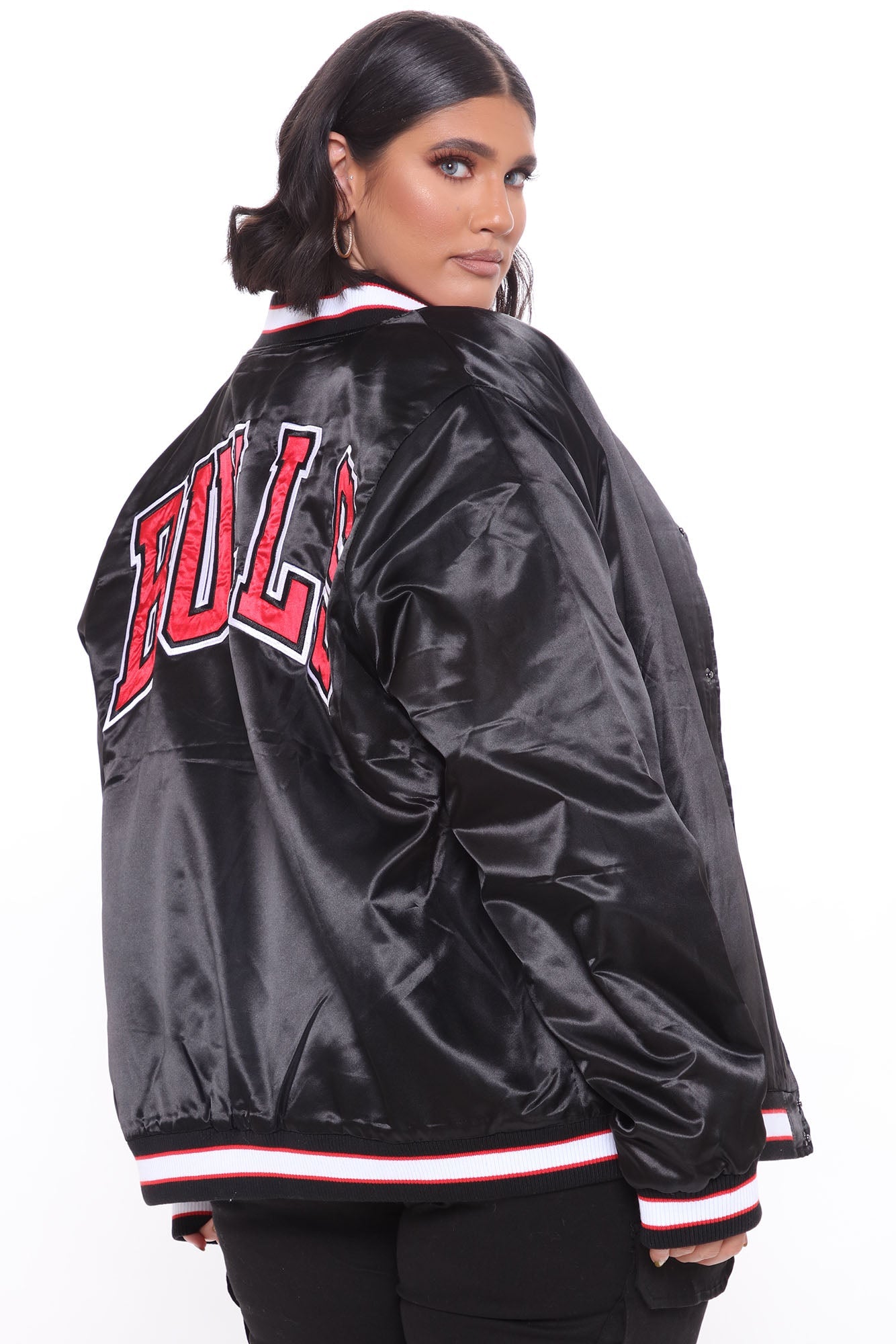 NBA Team Manager Bulls Bomber - Black