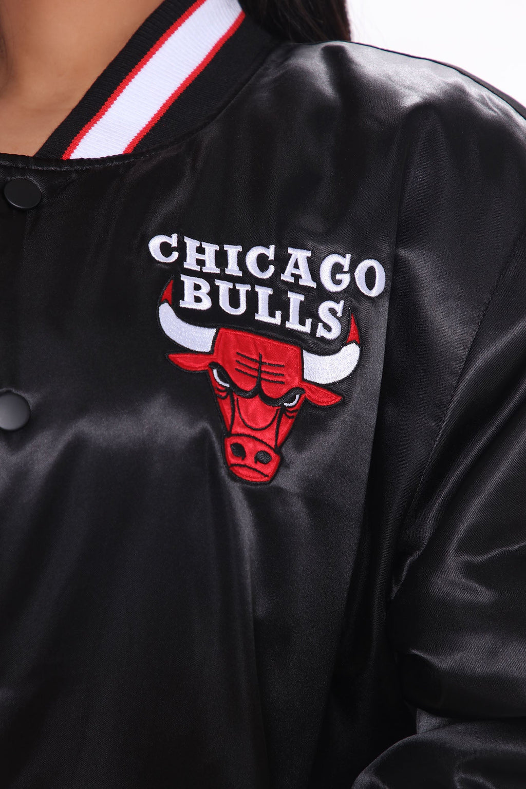 NBA Team Manager Bulls Bomber - Black