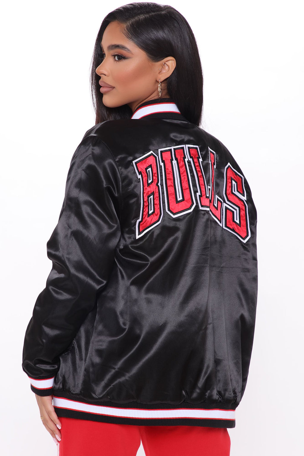 NBA Team Manager Bulls Bomber - Black