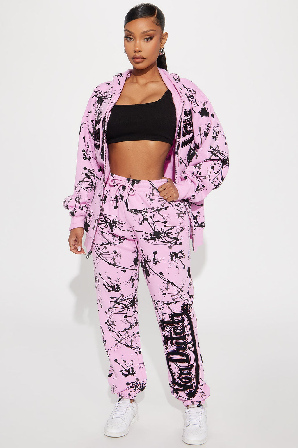 Von Dutch Masterpiece Jogger - Pink/combo