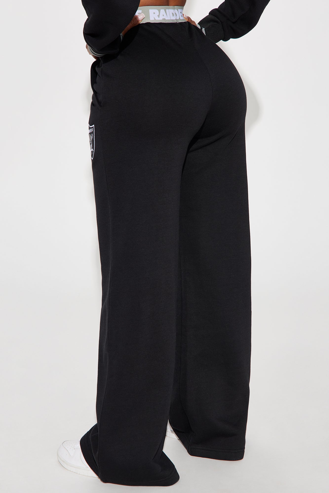 Raiders Home Advantage Wide Leg Pant - Black