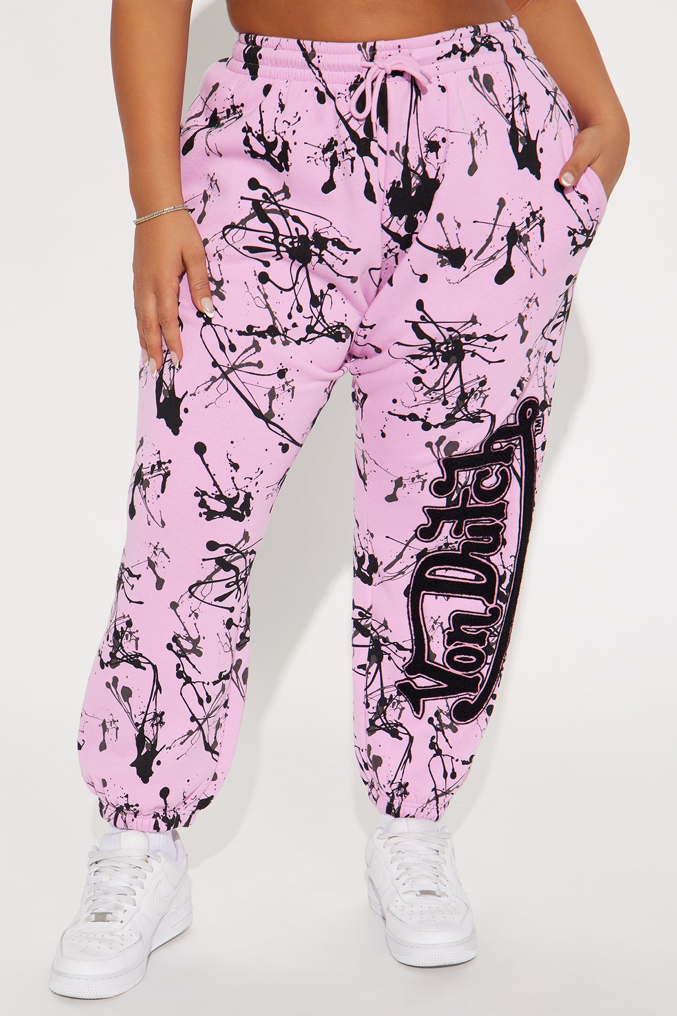 Von Dutch Masterpiece Jogger - Pink/combo