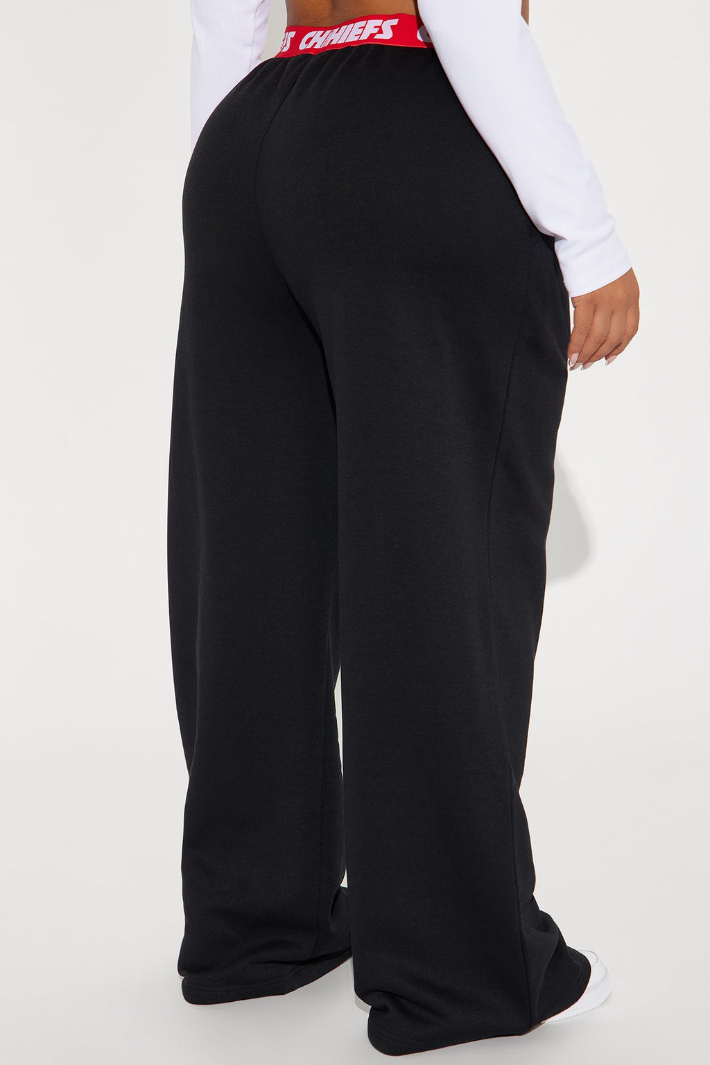 Chiefs Home Advantage Wide Leg Pant - Black