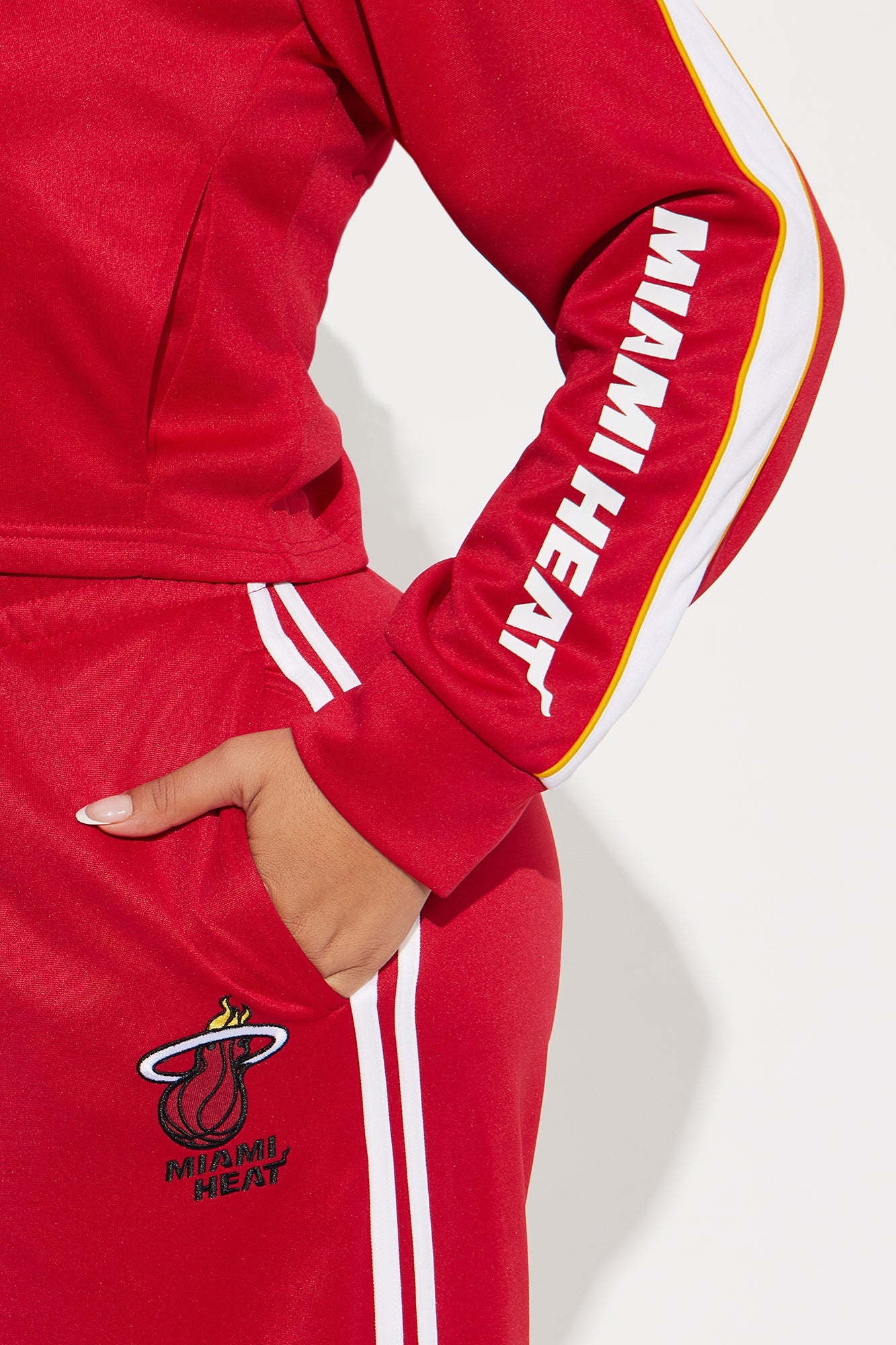 Miami Heat Halftime Track Jacket - Red