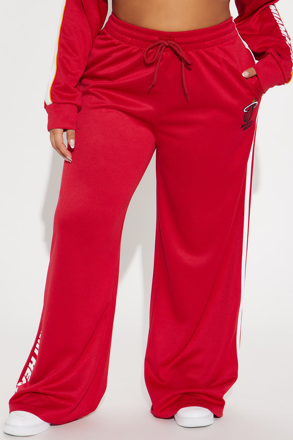 Miami Heat Halftime Track Pant - Red