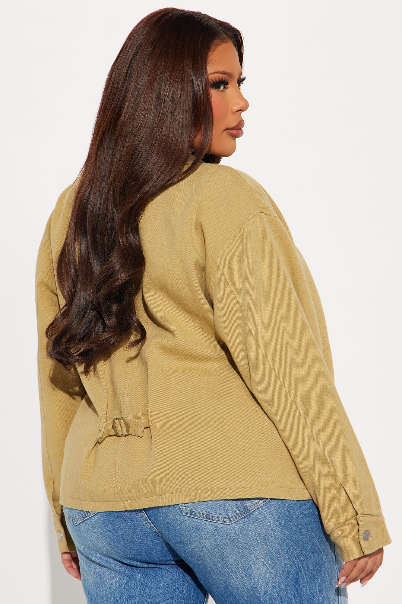 Leila Barn Jacket - Khaki