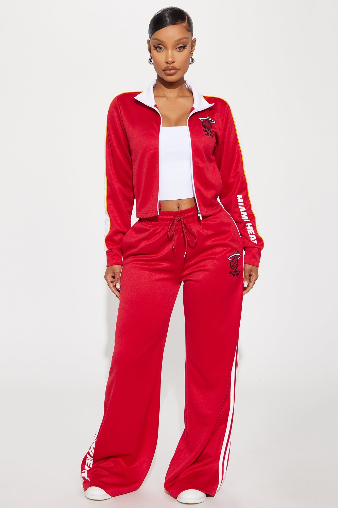 Miami Heat Halftime Track Jacket - Red