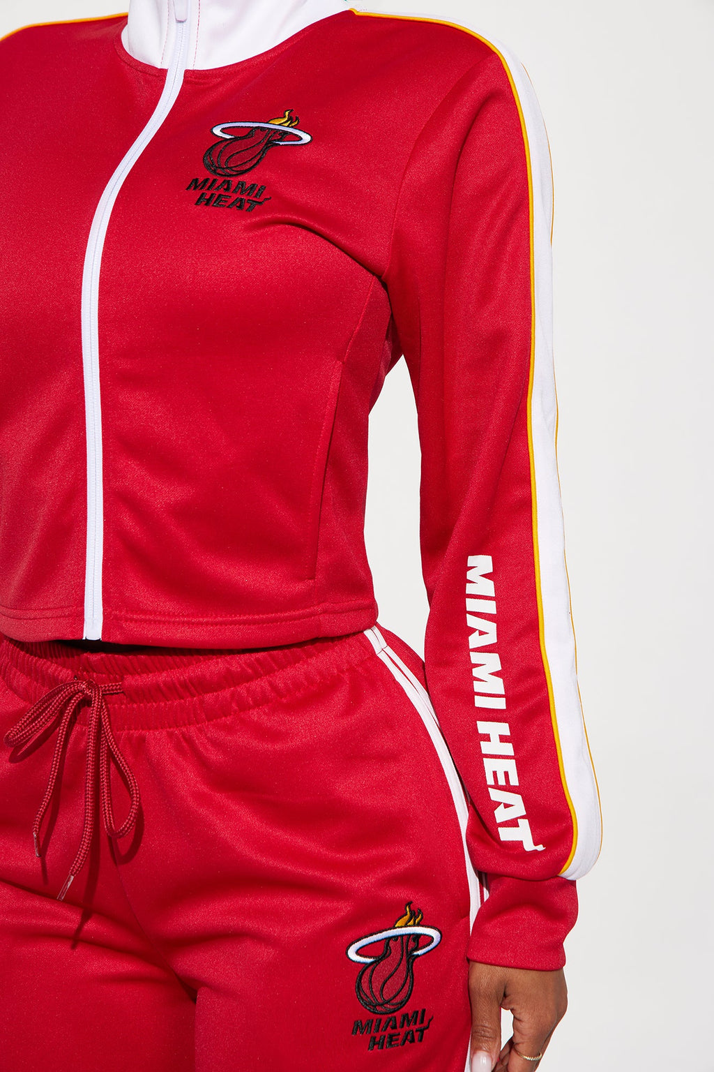 Miami Heat Halftime Track Jacket - Red