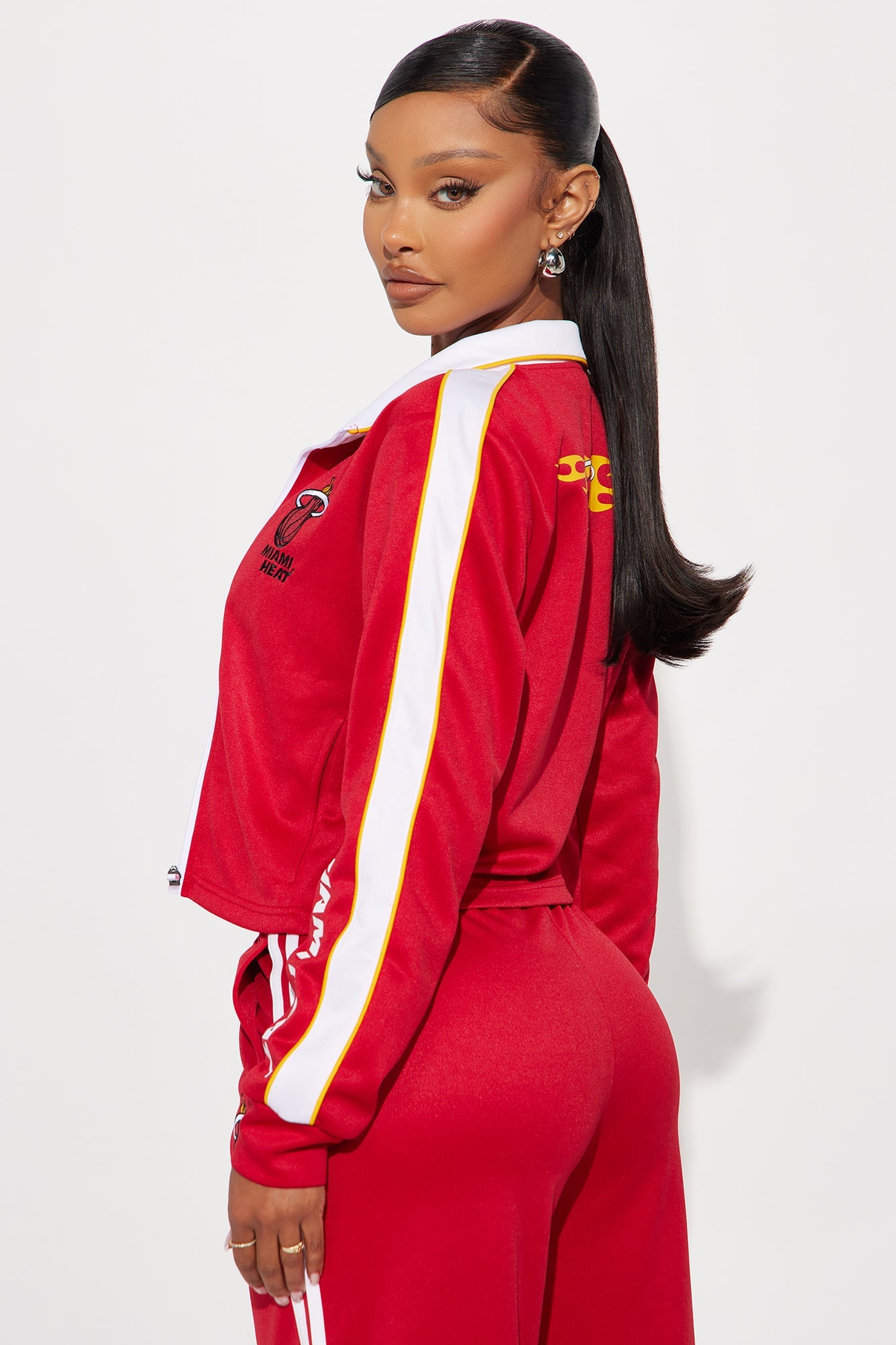 Miami Heat Halftime Track Jacket - Red