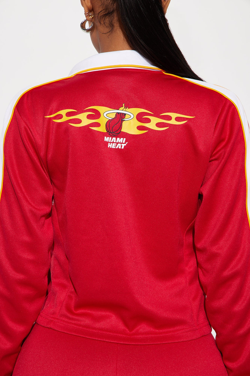 Miami Heat Halftime Track Jacket - Red