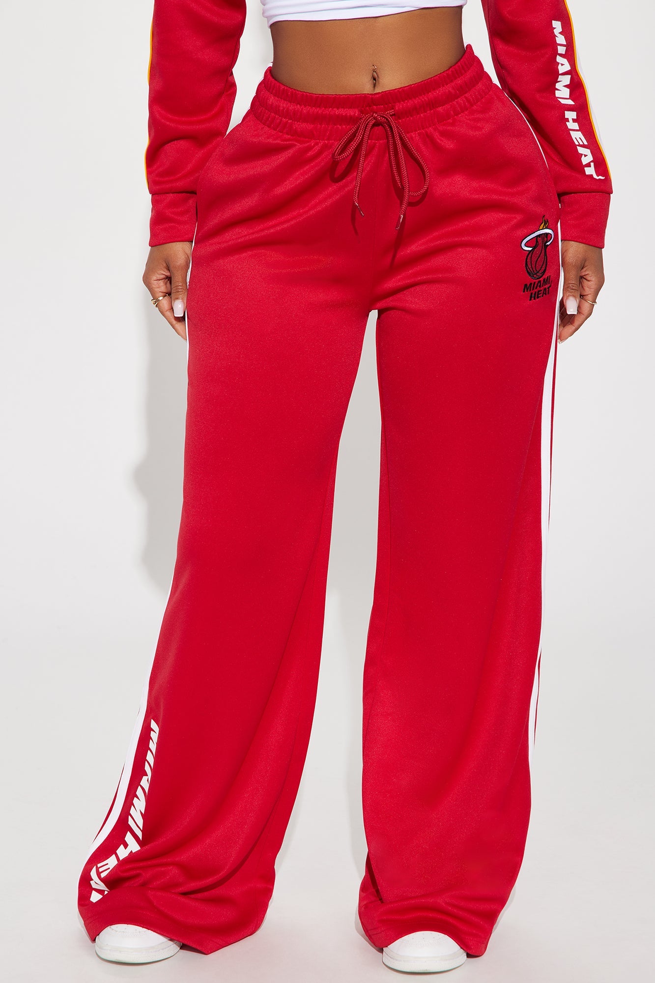 Miami Heat Halftime Track Pant - Red