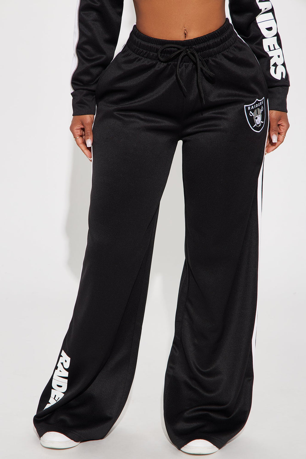 Raider Nation Wide Leg Pant - Black