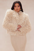 Tahoe Faux Fur Jacket - Cream